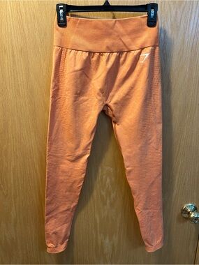 Gymshark Orange Seamless Leggings